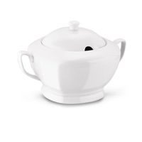 mísa 2,5l polévková, 28,5x21,5x18cm,víko, porcelán