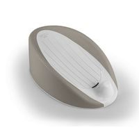 DOLU Dětské protizkluzové lehátko do vany, šedá, 20x55,5x35 cm