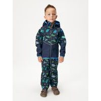 Dětská softshellová bunda s fleecem Basic, Khaki