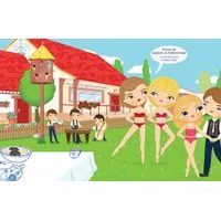 Notes Lila, tečkovaný, 13 × 21 cm