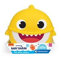 CLEMENTONI Clemmy baby - Baby Shark - Kyblík s kostkami malý