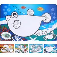 prostírání 43,5x28,5 cm, ZVÍŘÁTKA, 4 druhy, plast