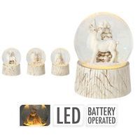 TĚŽÍTKO 6,5cm, ZVÍŘÁTKO ván., sněžítko, LED osv.,3druhy