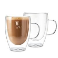 BERLINGERHAUS Hrnek na kávu skleněný 300 ml sada 2 ks BH-8768