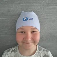 ESITO | Jarní čepice Úsměv léčí Blue - modrá / 42