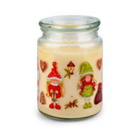 Provence SVÍČKA VE SKLE S VÍČKEM 510G ELFÍCI_hamashop