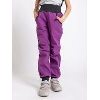 ADELLiNO, dětské softshellové kalhoty s fleecem CITY, černé