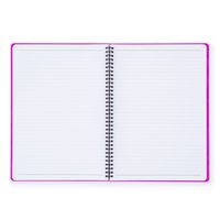 Twin wire blok A5 PP NEO COLORI růžová