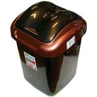 koš odp.15l FALA černý/bronz,výklop