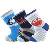 Dětské protiskluzové ponožky Filípek 02 ABS - mix A kluk