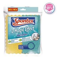 utěrka 2ks 20,5x22cm, MAGIC EF.-4x rychlejší sání, SPONTEX