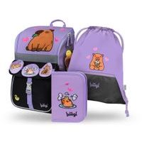 BAAGL SET 3 Zippy Kapybara: aktovka, penál, sáček