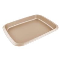 KITCHISIMO PEKÁČ KITCHISIMO 39.3X27.5X4.7 ZLATÁ UHLÍKOVÁ OCEL