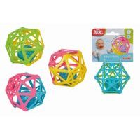 Soft koule s chrastítkem, 4 druhy