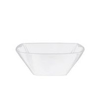 miska 13,6x13,6cm ECLISSI Bianco, silná, bílá, opál.sklo