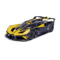 Bburago Bburago Plus - Auta HOBBY, Plus - Bugatti Bolide, žluto-černá, 1:18