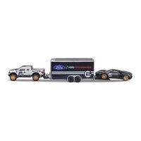 Maisto Maisto - Design Team Haulers, 2009 Ford F-150 SVT Raptor + 2017 Ford GT Heritage, 1:64