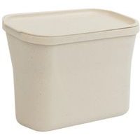 koš odp. 4l závěs.na dvířka+víko (27,6x14,1x20,6cm) sl.kost., plast