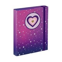 BAAGL Desky na školní sešity A5 Koně srdce