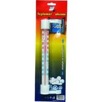 teploměr 20,5cm okenní, -50°C+50°C, objímka plast