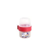 LOCKNLOCK DÓZA NA POTRAVINY 2V1, 150ML+150ML_hamashop