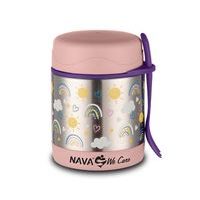 termoska jídlovka 0,35l NR, SLUNÍČKO, pink, d 8,8x12cm, 6hod.