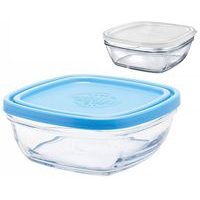 dóza 0,30l FRESHBOX, 11x11x4,7cm, DURALEX, sklo+víčko plast