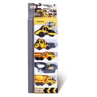 Maisto Maisto - Sada aut - Volvo pracovní stroje, 5ks