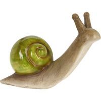 PROGARDEN Zahradní dekorace šnek 30 cm zelená KO-095202180zele