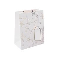 Dárková taška hvězda 18x10x23 cm