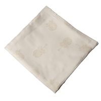 ubrus 140x140cm VÁNOČNÍ VLOČKA, metal.niť, vodděodol. textil