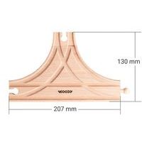 Mohutná zlatá akční lokomotiva na baterie