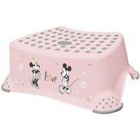 taburetka 40x28,v.14cm sever.růžová, MINNIE, plast