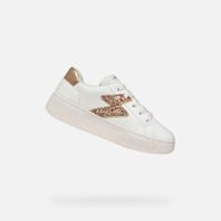 Bílé dívčí tenisky Geox Miroshi