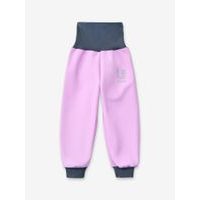 Batolecí softshellové kalhoty bez zateplení Basic, Lila
