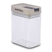 dóza 0,80l MISTY, 11,5x15x7,5 cm, těsnění, pevný plast