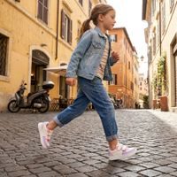 Staroružové dívčí baleríny Geox Plie