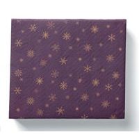 PROCOS UBROUSKY VÁNOČNÍ TMAVÁ FIALOVÁ 3VRSTVÉ 33X33CM