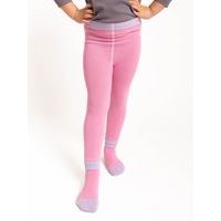 Unuo, Dětské bambusové legíny Jump, Růžová