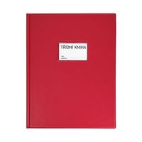 Obal na sešity A5 PP červený 1-933