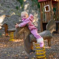 Unuo Batolecí zimní kombinéza Polar, Kobaltová, Dinosauři