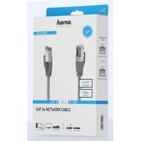 Hama síťový kabel Cat5e F/UTP RJ45 stíněný, 3 m
