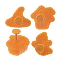 Vykrajovačka s pístem UH/kov Halloween 4 ks