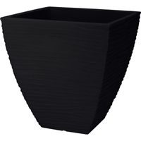 PROGARDEN Květináč venkovní žebrovaný 40 cm antracit KO-Y54201730