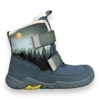 Zimní boty Superfit BareFit 1-006039-8000 TRACE BLAU/GELB