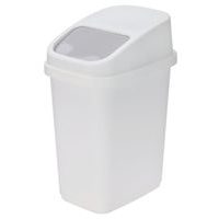 EXCELLENT HOUSEWARE Odpadkový koš výklopný do kuchyně 17 l bílá KO-030002110bila