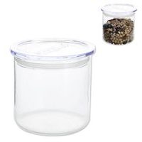 dóza 0,50l, d96x 96mm, zásobnice sklo SIMAX