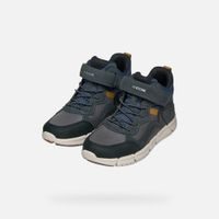 Tmavě modré chlapecké tenisky Geox Flexyper Boy B ABX