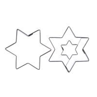 Vykrajovačka hvězda 2 ks