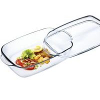 mísa 3,2l hran.vys.+2,3l víko,36,5x20,8x13,5cm,var.s,zapék. SIMAX